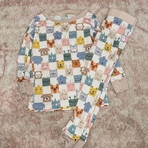 Little Sleepies Check Mates 2 piece set